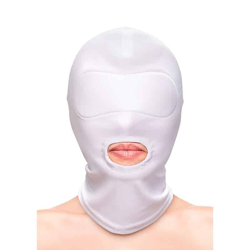 NS Novelties Fetish & Fashion Mundhætte - Hvid