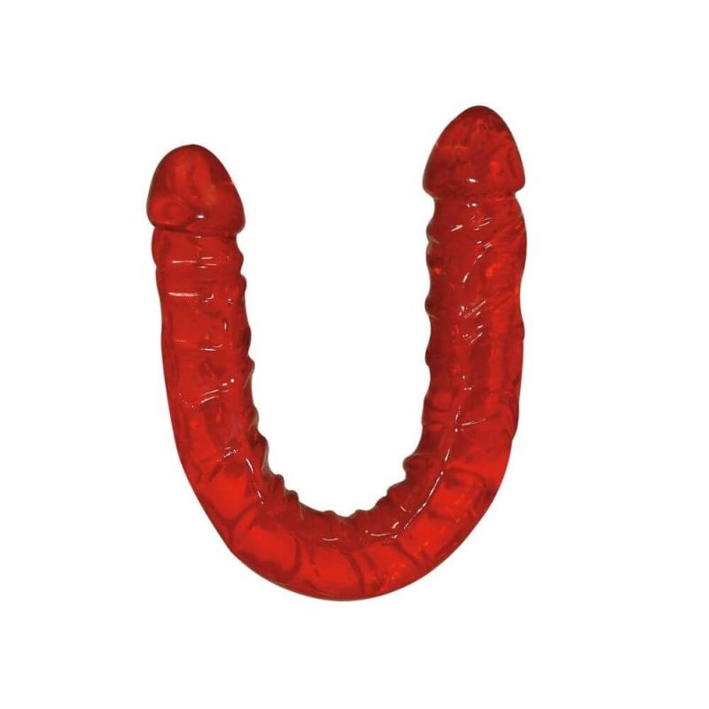 Ultra Dong Rød - Dobbelt Dildo til Fantastiske Oplevelser
