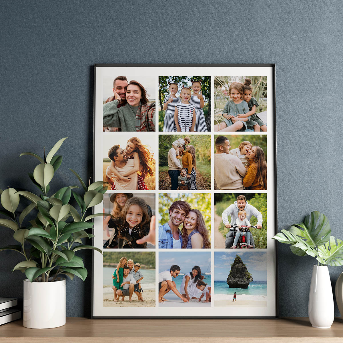 Collage Prints   12 Billeder fra Dinfotobog.dk