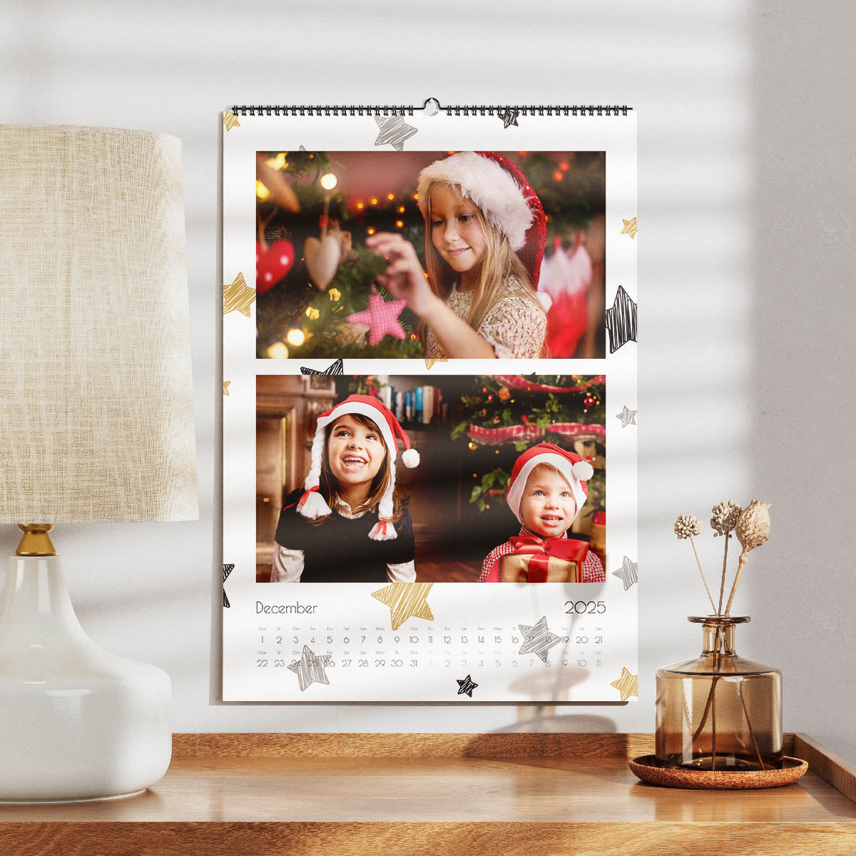 Grundlæggende Kalender   Smal Design fra Dinfotobog.dk