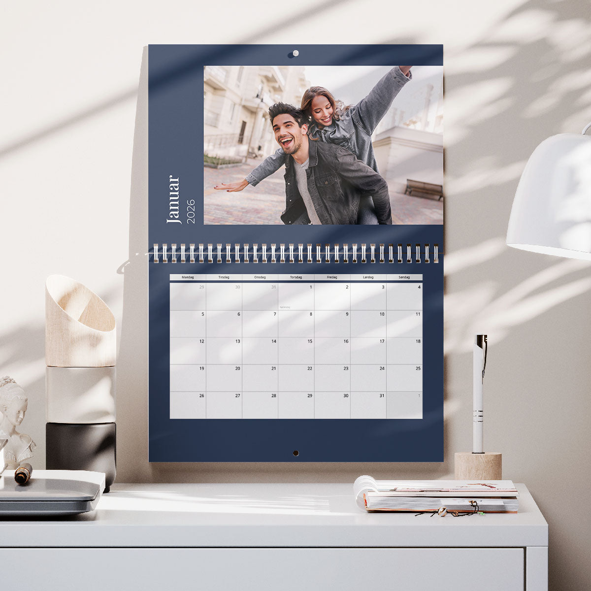 Elegant Kalender   Dobbeltsidet fra Dinfotobog.dk