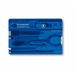 Swisscard Sapphire Translucent   Multitool fra Victorinox