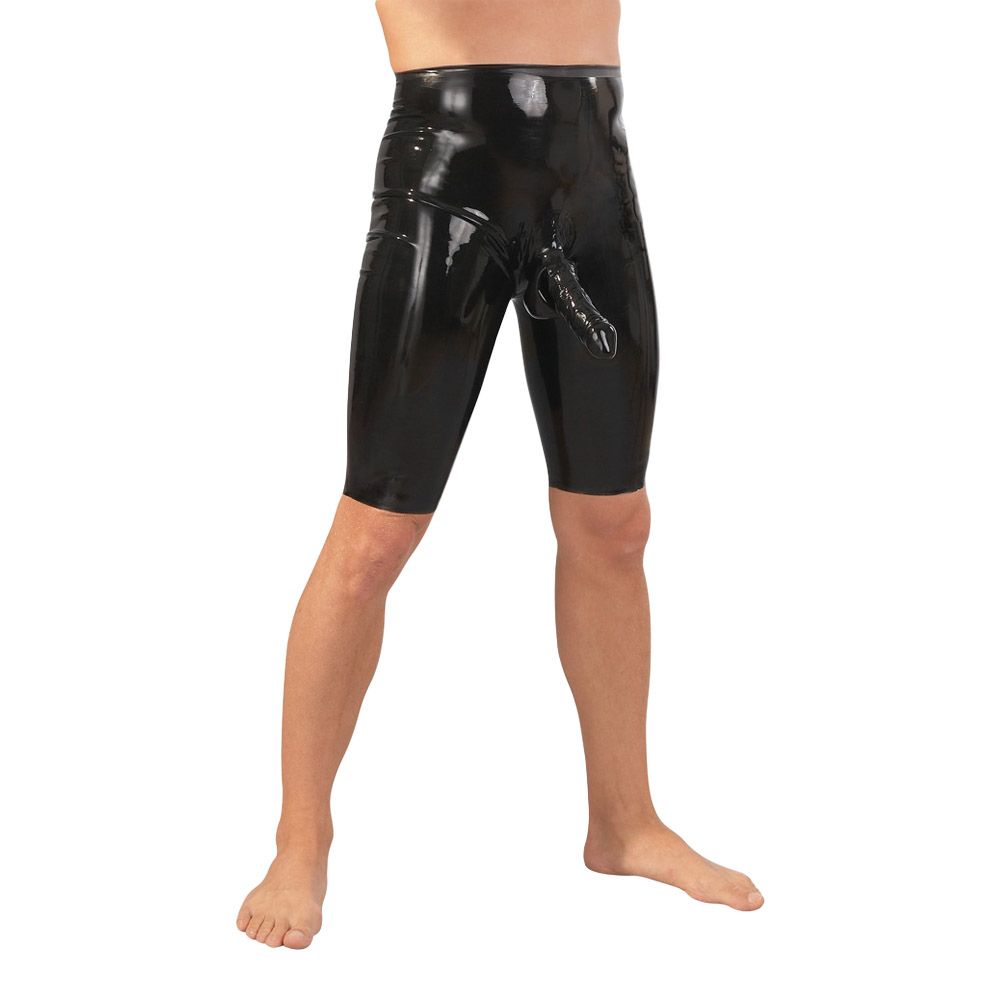 Latex Bukser     Cykelshorts Til Ham Medium fra Late X