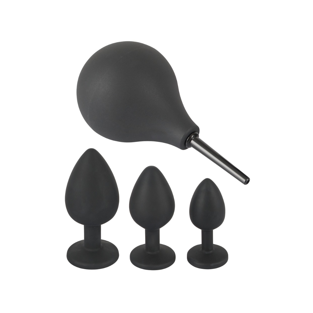 S   Analsæt Med 4 Dele fra Black Velvet