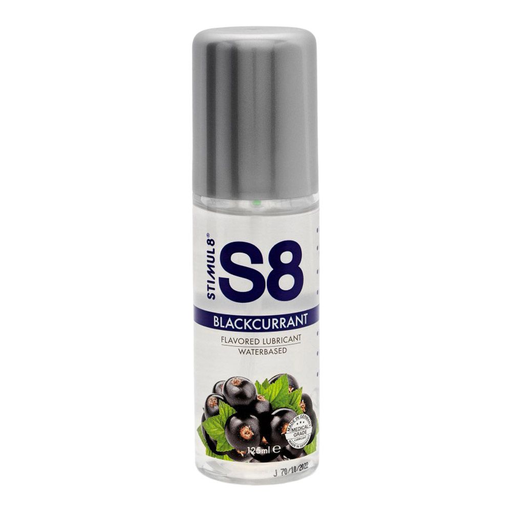 Stimul8 S8 Vandbaseret Glidecreme Med Lækker Smag     125 Ml Solbær fra 210th