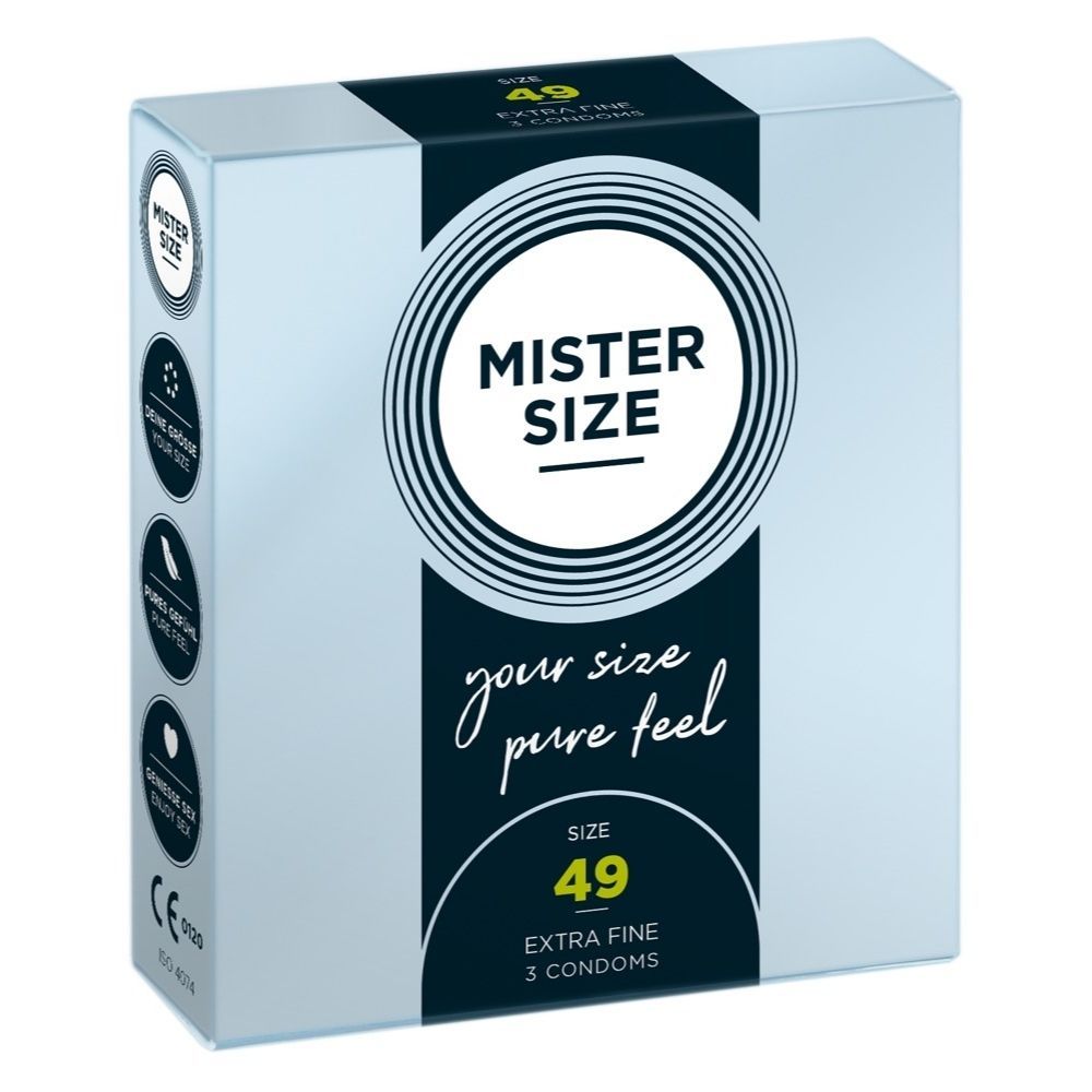 Mister Size 49 Mm     Kondomer 3 Stk. fra 210th