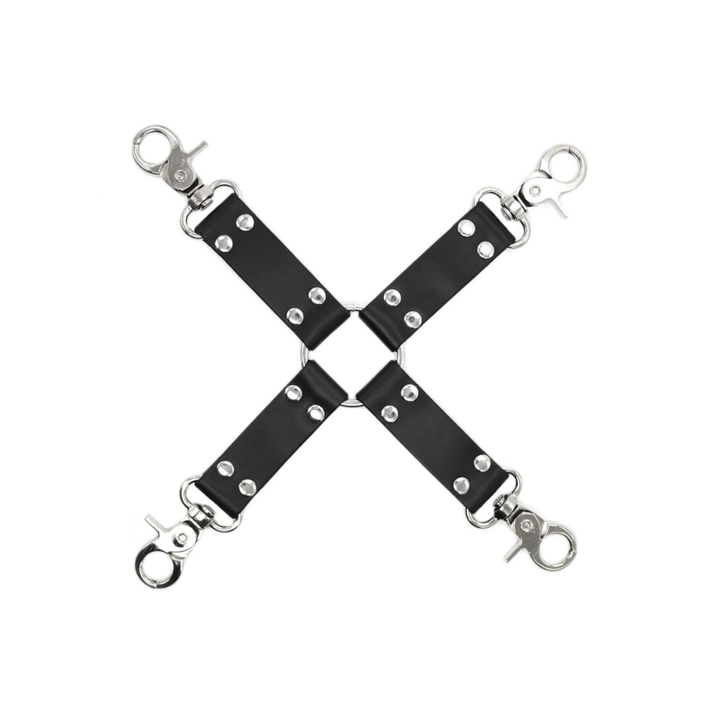 Bdsm Hogtie I Imiteret Læder fra O-products