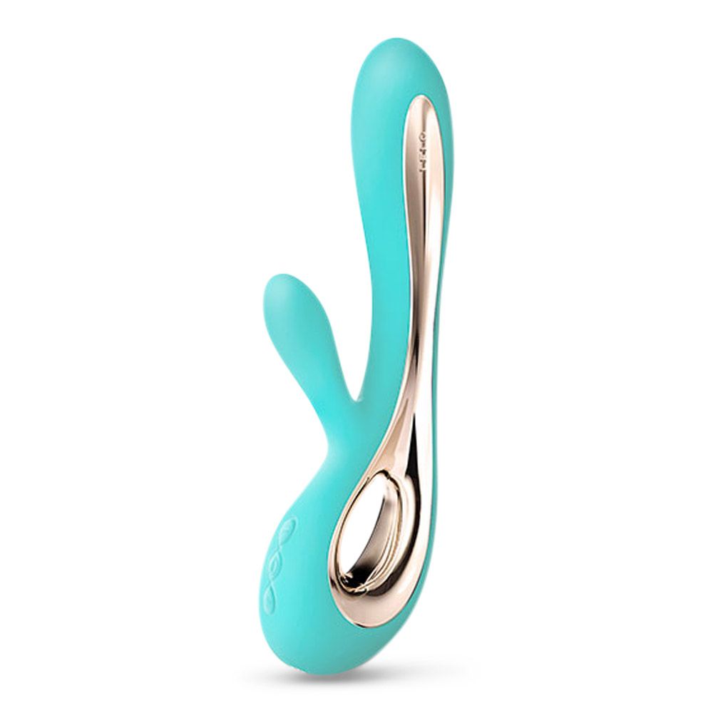 Soraya 2 Opladelig Rabbit Vibrator   Tyrkis fra Lelo