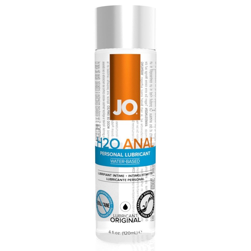 Anal H2o Vandbaseret Glidecreme   120 Ml fra System Jo