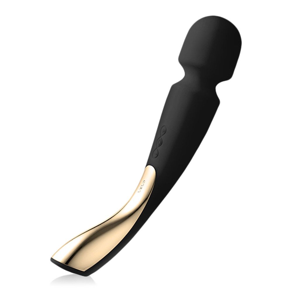 Smart Wand 2 Large     Opladelig Magic Wand   Sort fra Lelo