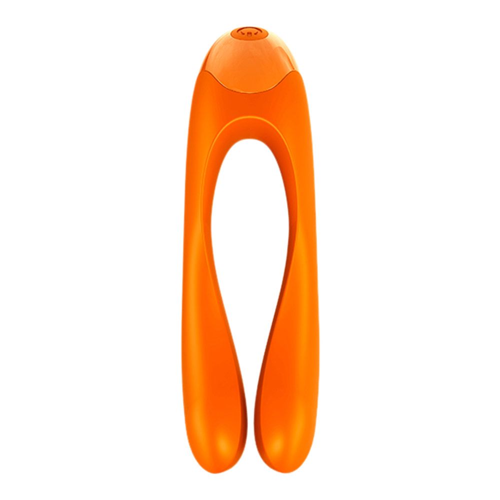 Candy Cane     Finger Vibrator Orange fra Satisfyer