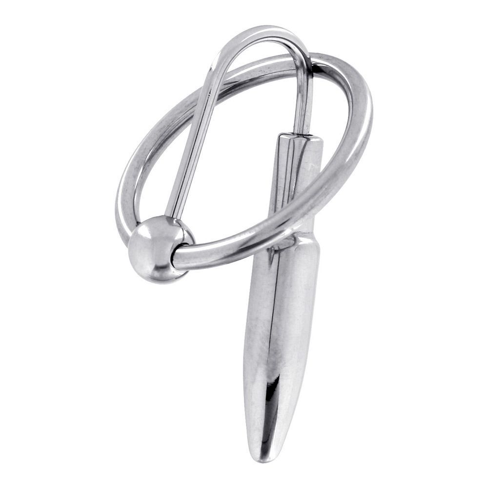 Penis Plug Med Glansring   28 Mm fra O-products