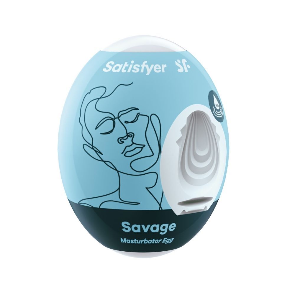 Savage     Masturbator Egg fra Satisfyer