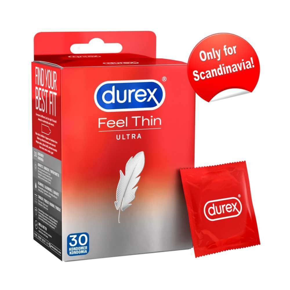 Ultra Tynde   30 Stk. fra Durex