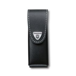 Belt Pouch, Black Leather, To   Etui fra Victorinox