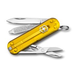 Classic Sd Transparent Colors Tuscan Sun   Multitool fra Victorinox