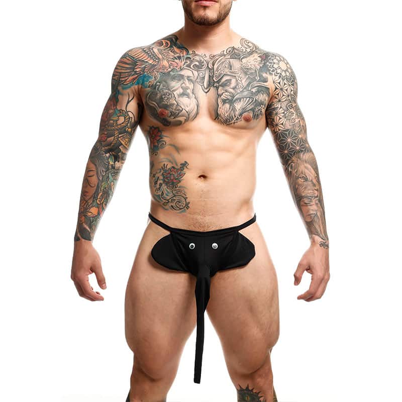 Elefant G Streng Sort fra Mob Eroticwear