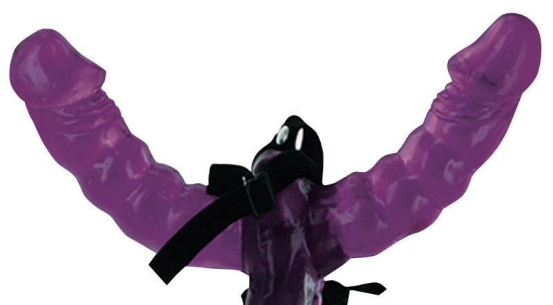Double Delight Strap On Dildo fra Pipedream