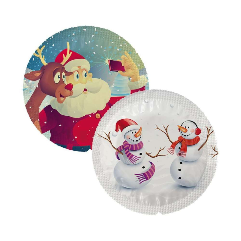 Christmas Kondom 10 Stk fra Exs