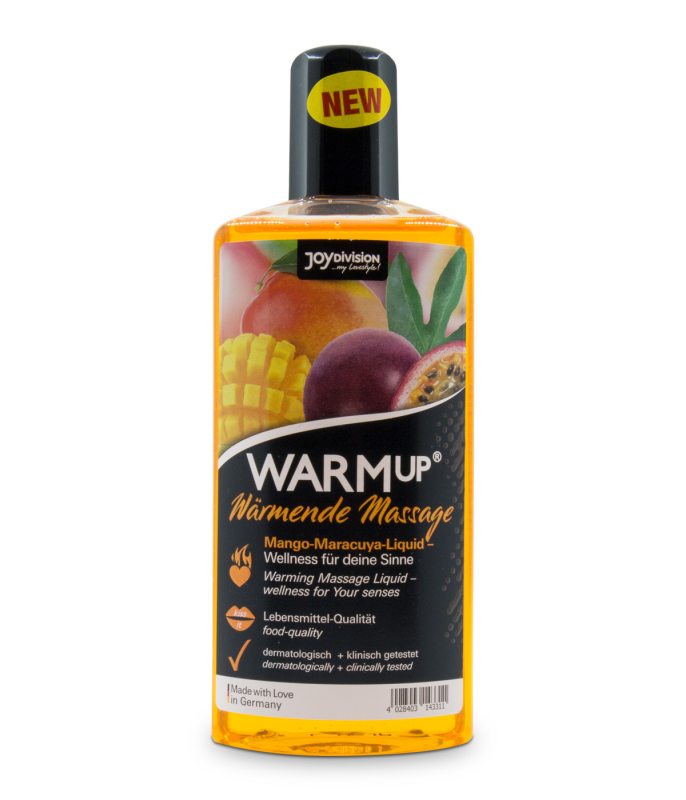 Warmup Massageolie   Mango fra Joydivision