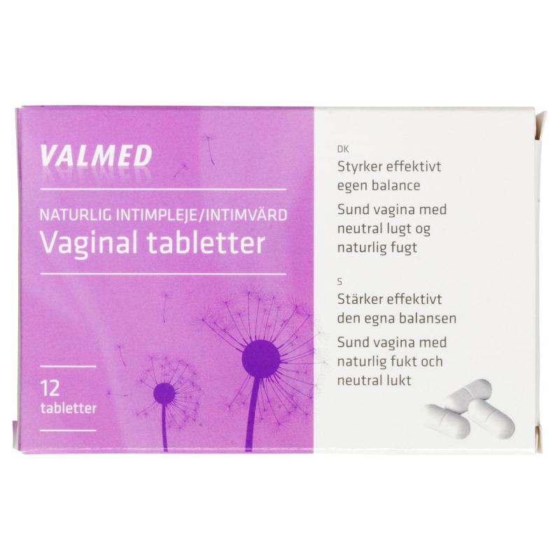 Vaginaltabletter fra Valmed