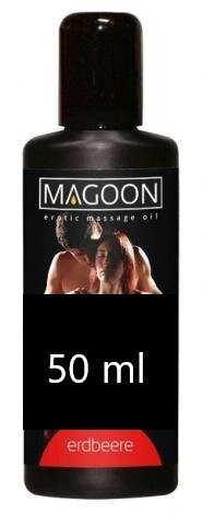 Massage Olie Jordbær   50 Ml fra Magoon