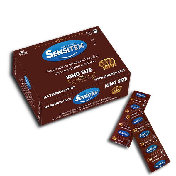 King Size Kondom fra Sensitex