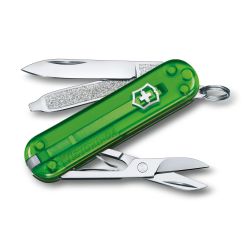 Classic Sd Transparent Colors Green Tea   Multitool fra Victorinox