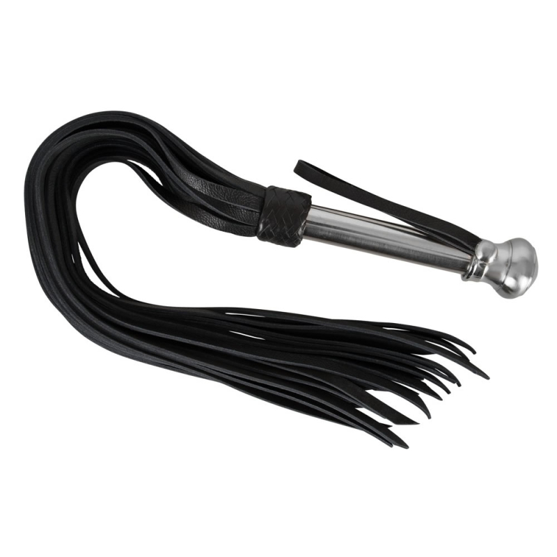 Leather Flogger Steel fra Zado