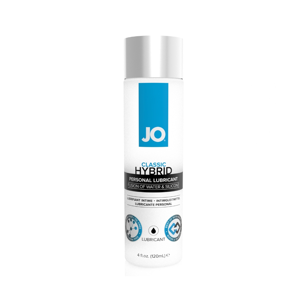 Classic Hybrid   Vand  Og Silikonebaseret Glidecreme  120 Ml fra System Jo