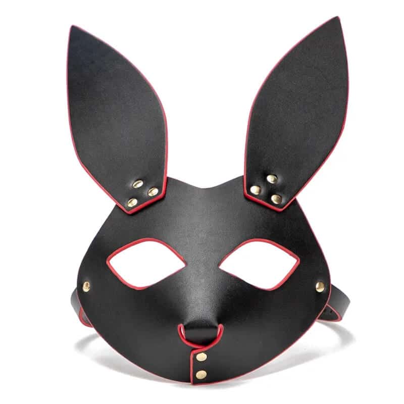Bunny Maske Sort fra Bound