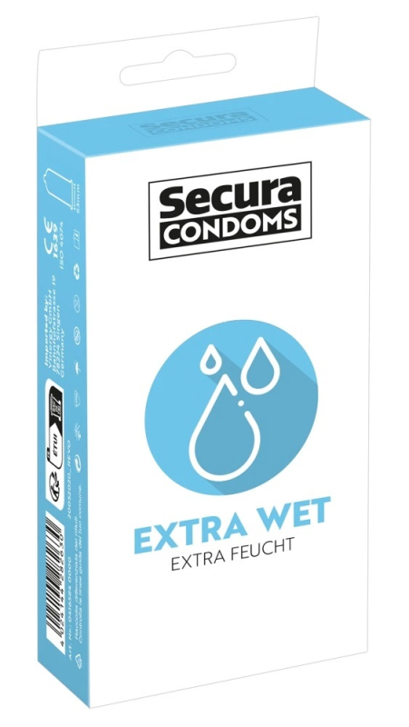 Extra Wet, 10 Stk fra Secura