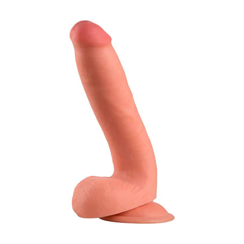 Realistisk Dildo Med Sugekop Lys 18 Cm fra Mr. Dixon