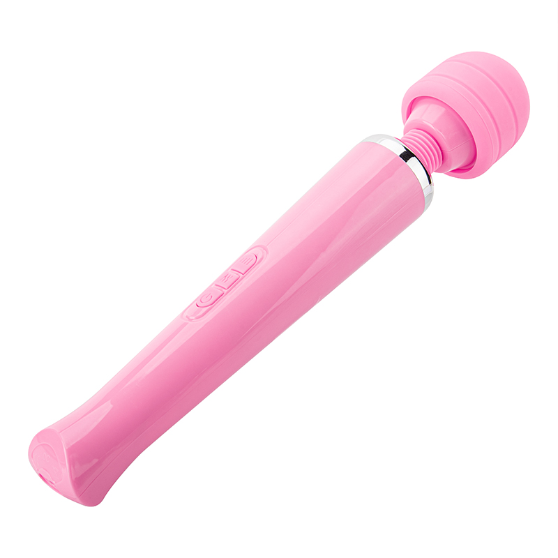 Genopladelig Pink Magic Wand Med 8 Hastigheder fra Palora