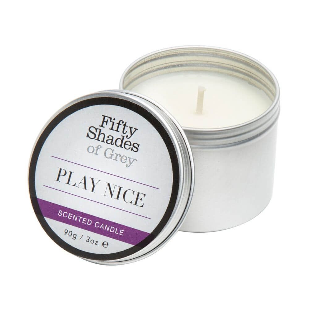 Play Nice Vanilje Massagelys fra Fifty Shades Of Grey