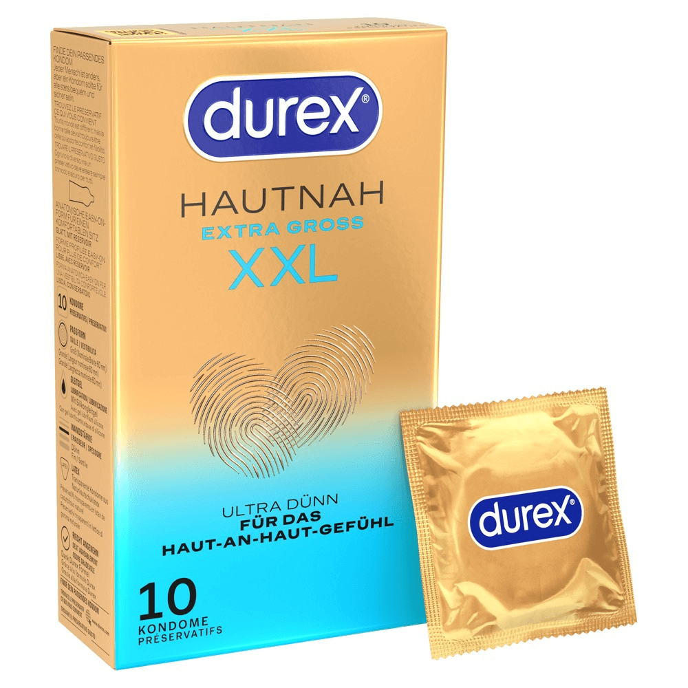 Hautnah Ekstra Store X Kondomer 10 Stk fra Durex