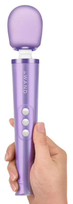 Opladelig Luksus Massage Wand   Lilla fra Le Wand