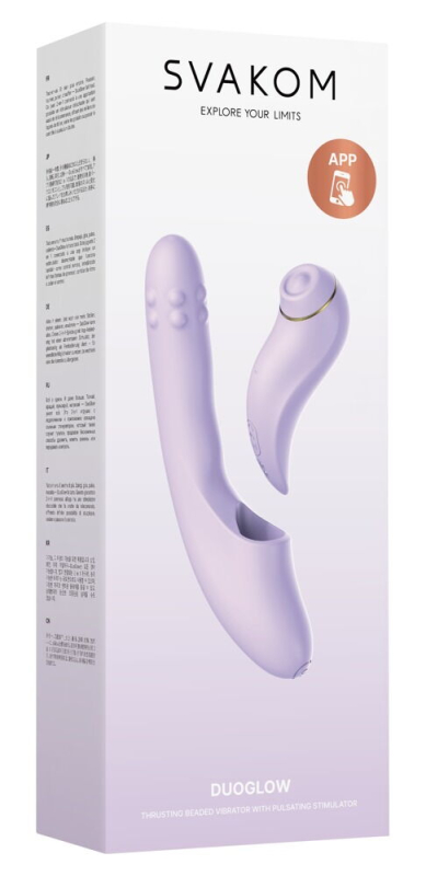 Vibrator  Duoglow 2 In 1 Toy fra Svakom