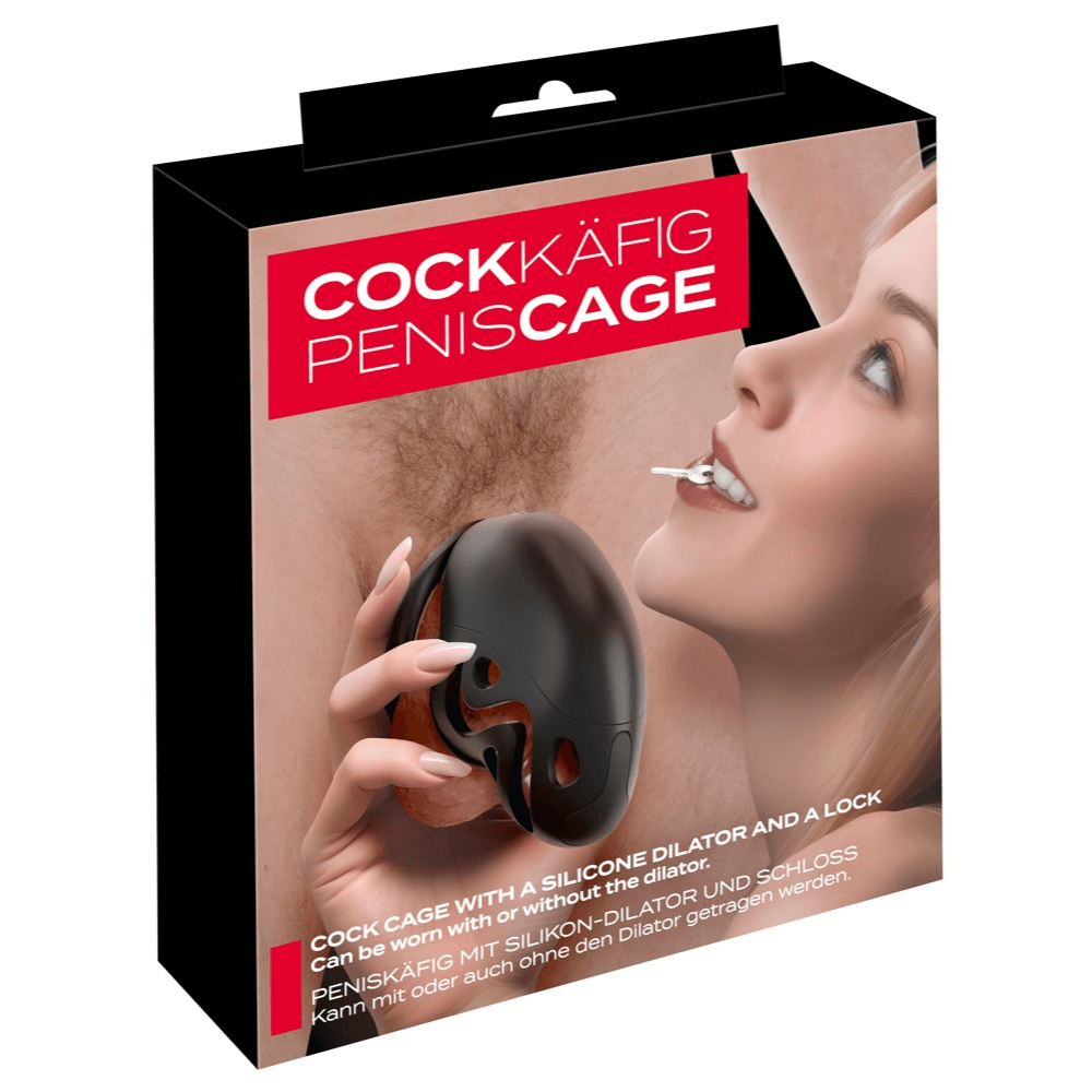 Cock Cage Penisbur Med Dilator Og Lås fra You2toys