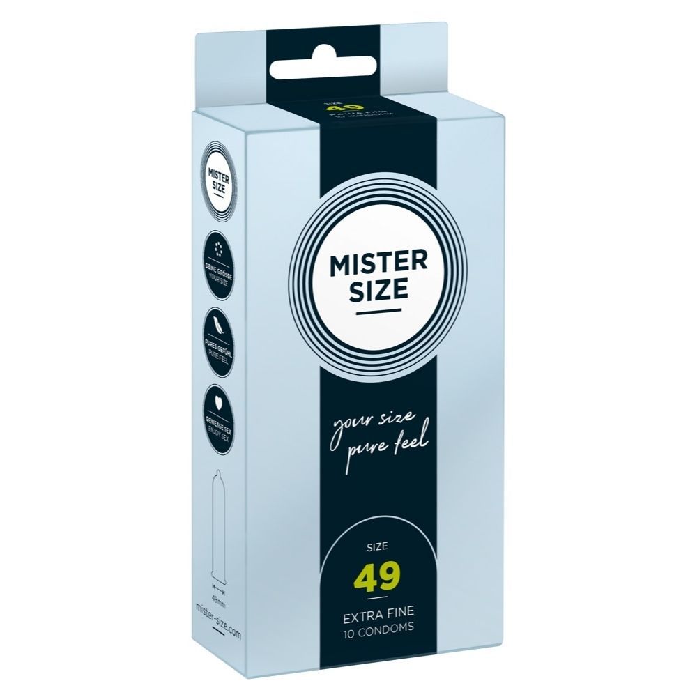 Mister Size 49 Mm     Kondomer 10 Stk. fra 210th