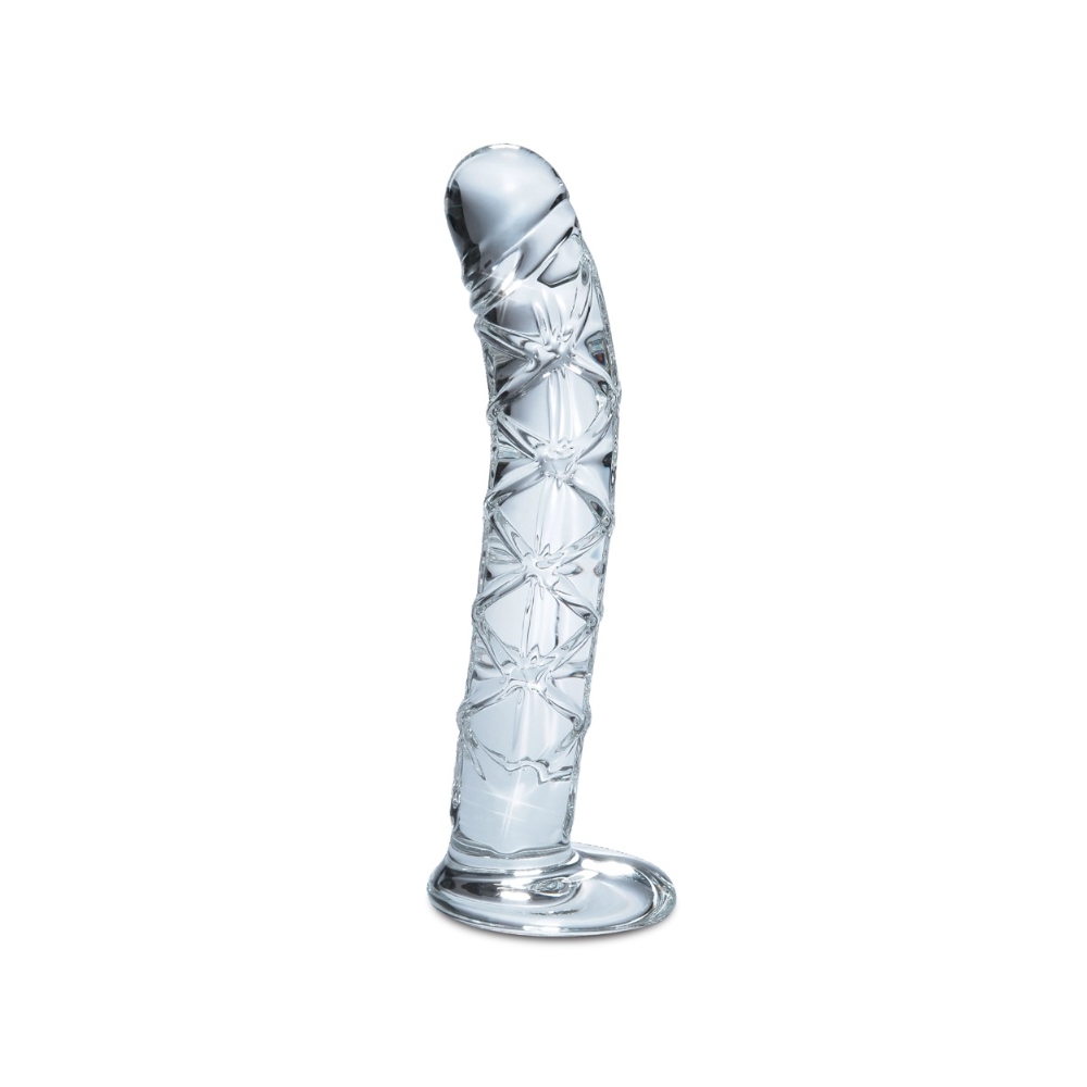 Håndblæst Glas Dildo fra Icicles