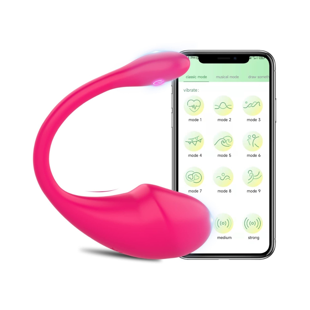 Rejsevenlig Vibrator æg Med App Styring fra Power Escorts