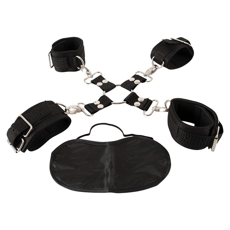 Series Heavy Duty Hogtie Kit   Sort fra Fetish Fantasy