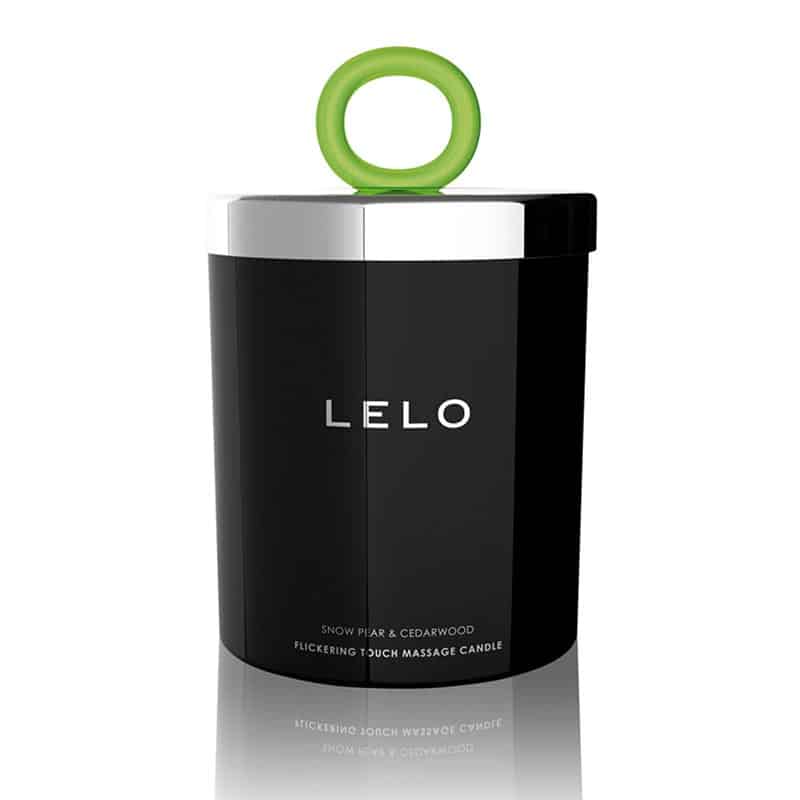 Massagelys Snepære Cedertræ fra Lelo