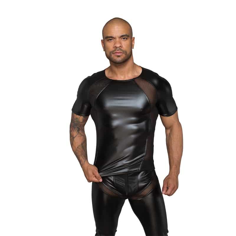 Justin Wetlook T Shirt Sort   Xxxxx fra Noir Handmade