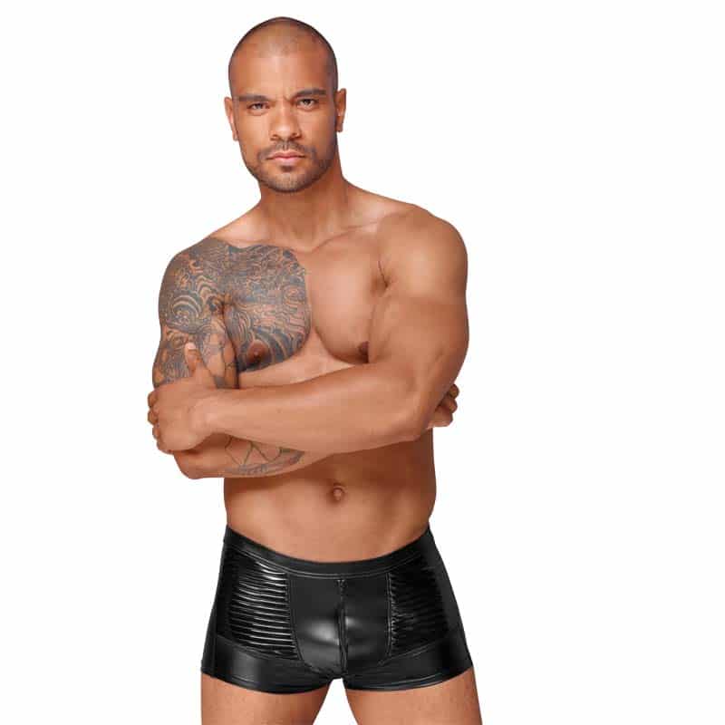 Mason Wetlook Boksershorts Sort    fra Noir Handmade
