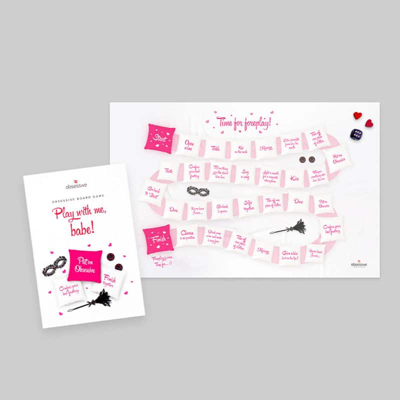 Lingerie Erotisk Brætspil fra Obsessive
