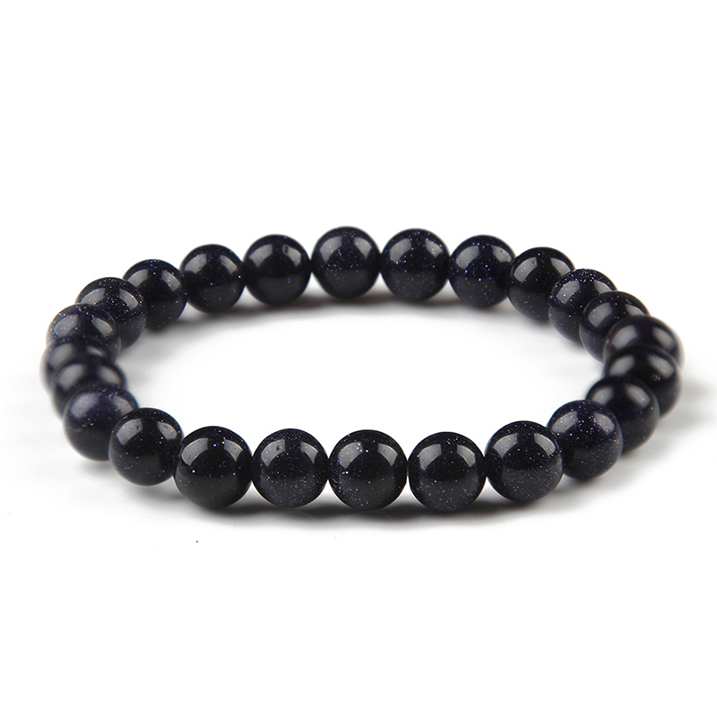 Armbånd   Midnightstone   8mm fra Smykker I Blå »