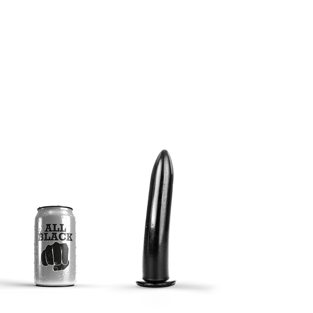 6   Glat Anal Dildo fra All Black