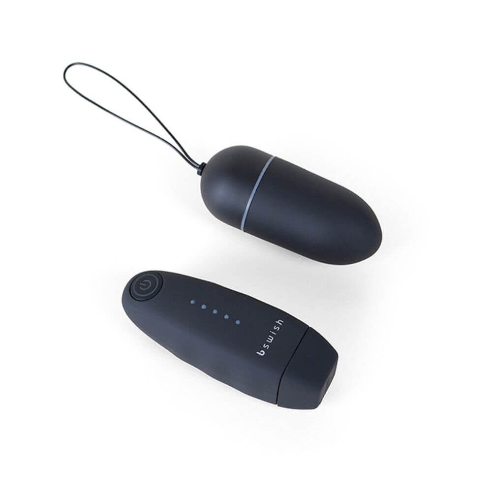 Bnaughty Unleashed Trådløs Vibrator æg   Sort fra Bswish